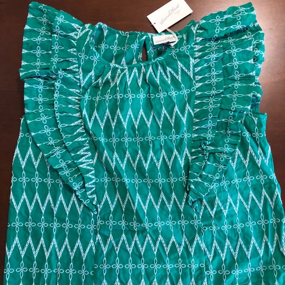Universal Thread Ruffled Embroidered Blouse L - Picture 4 of 8